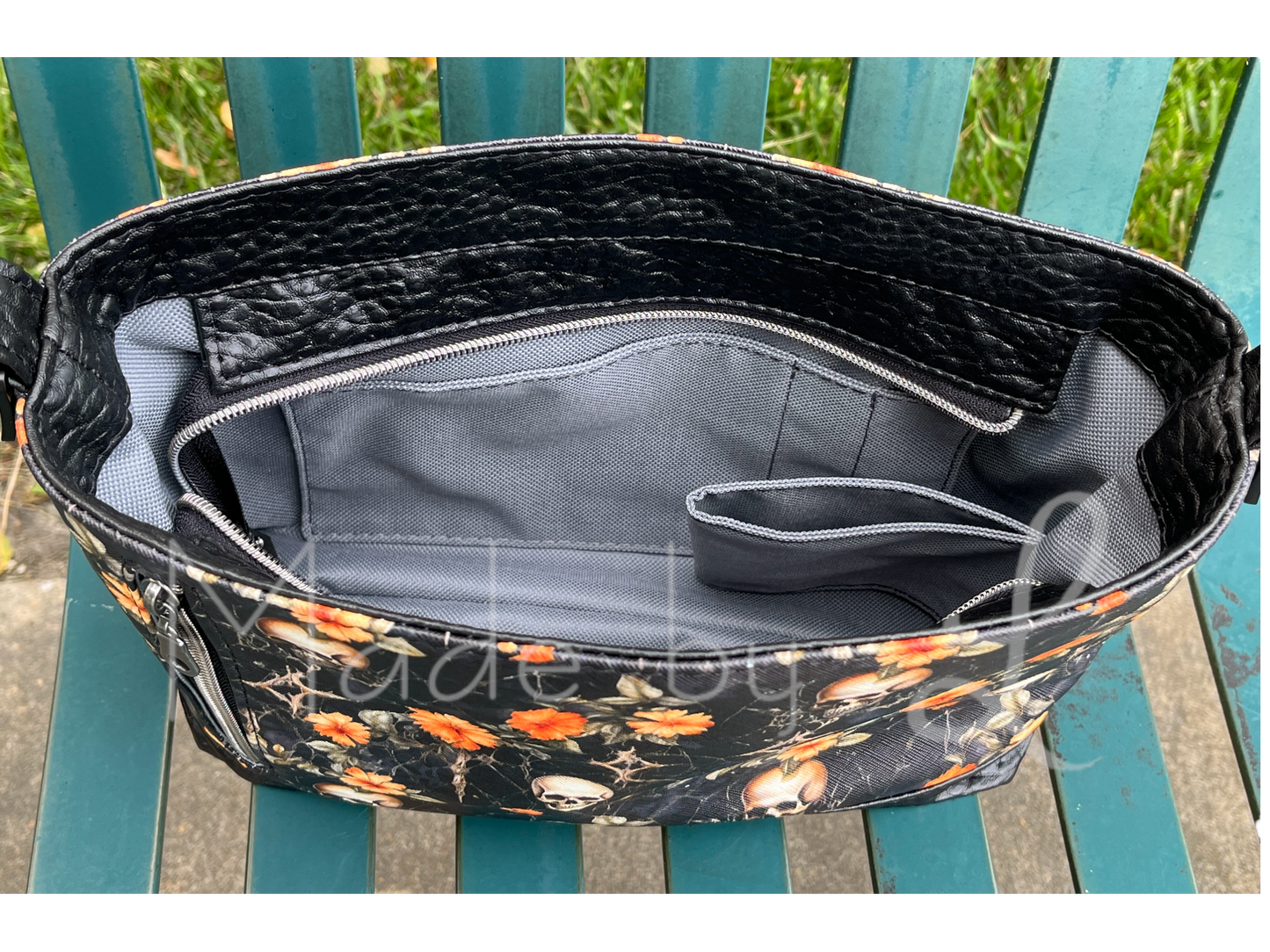 Skulls & Flowers Crossbody