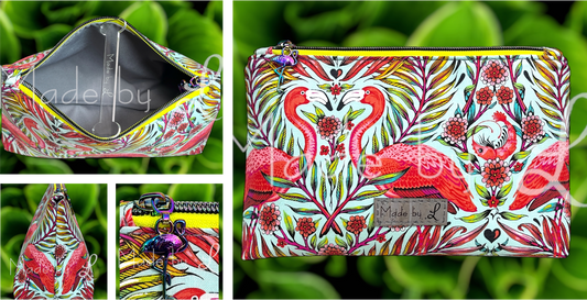 Let's Flamingle Pouch - NoMad