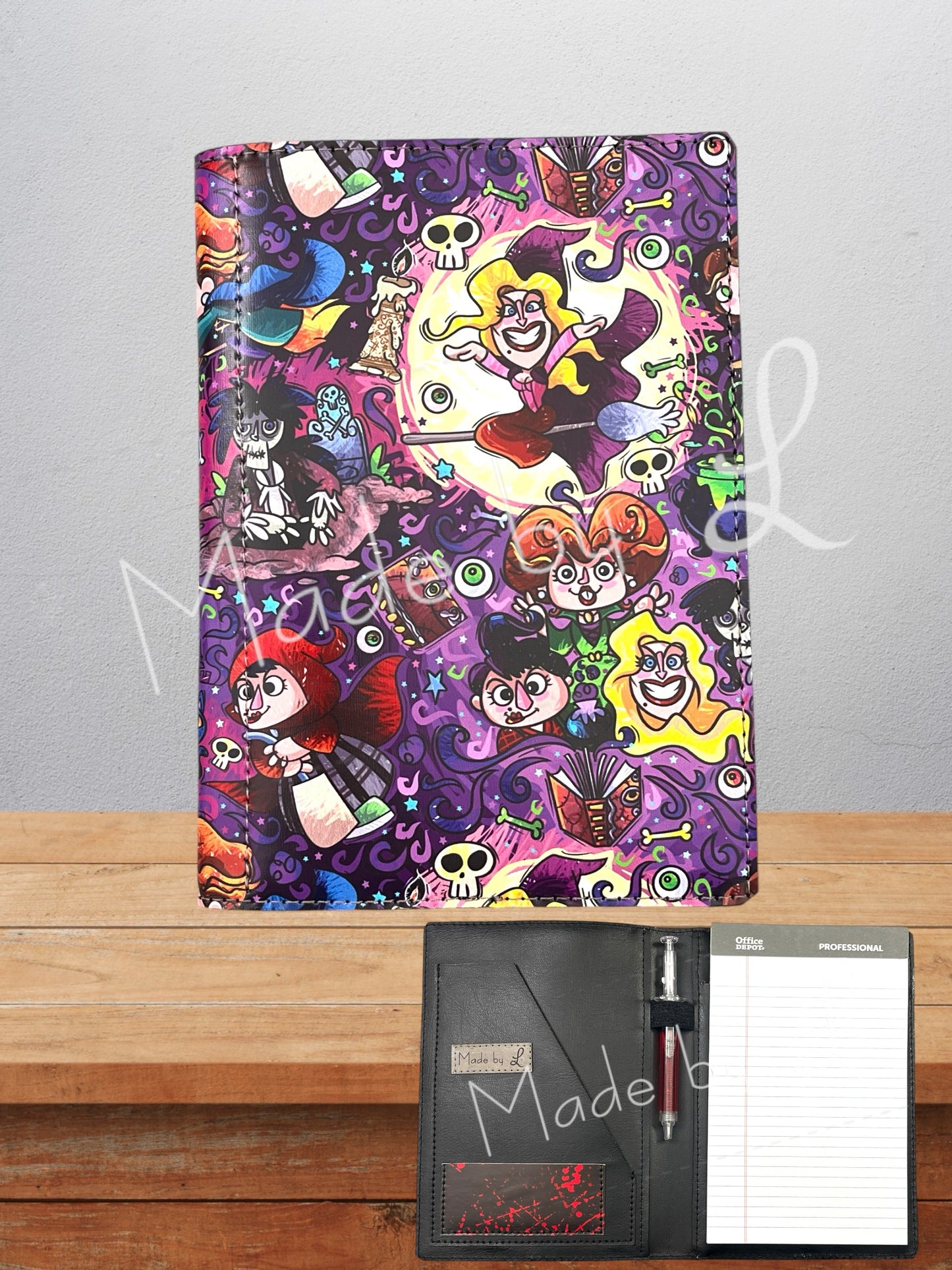 Notepad Cover with Pad and Pen