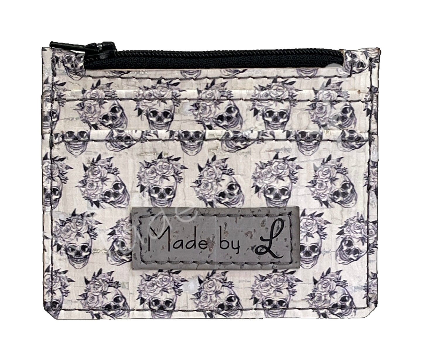Nomad - Skulls & Flowers Cork Wallet