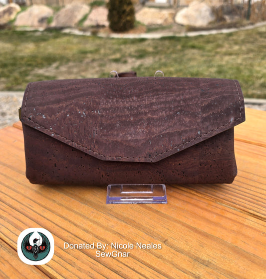 Brown Cork Necessary Clutch Wallet