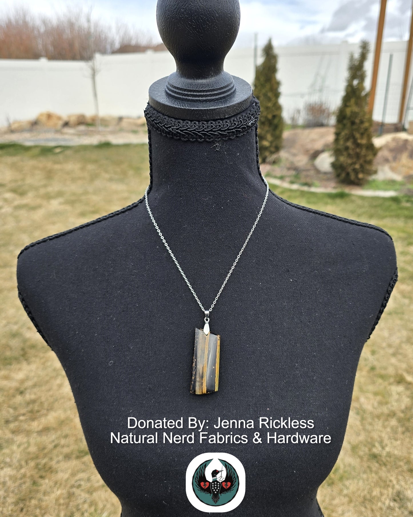 Tiger's Eye Statement Necklace