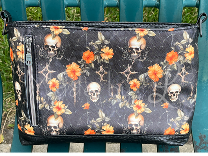Skulls & Flowers Crossbody