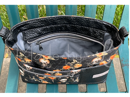 Skulls & Flowers Crossbody