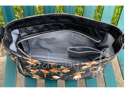 Skulls & Flowers Crossbody