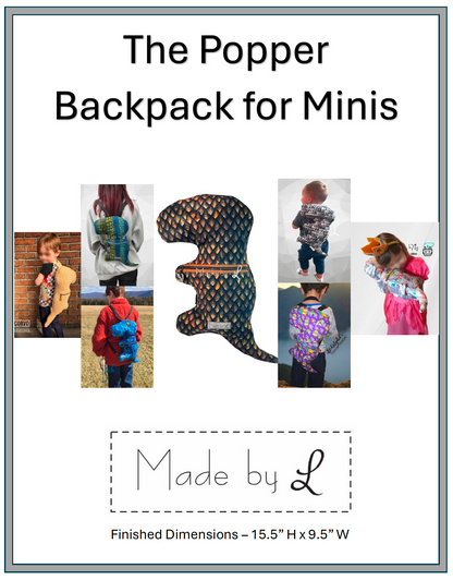 Pattern: The Popper Backpack for Minis