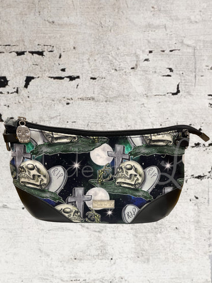 Earth Skull Crossbody Bag